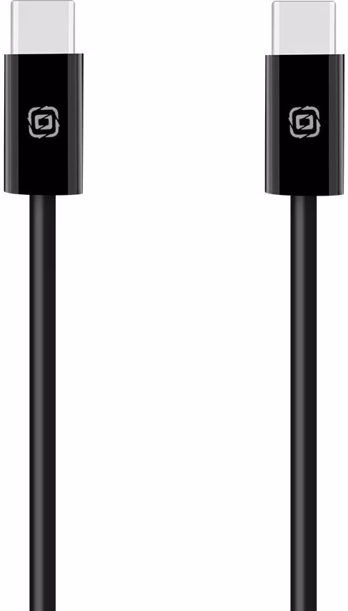 OBAL:ME Super Fast USB-C/USB-C Pletený kábel 100W 2m Black