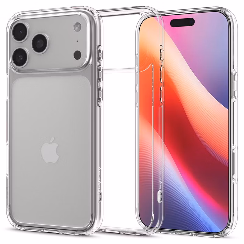 Spigen kryt Ultra Hybrid pre iPhone 17 Pro - Crystal Clear