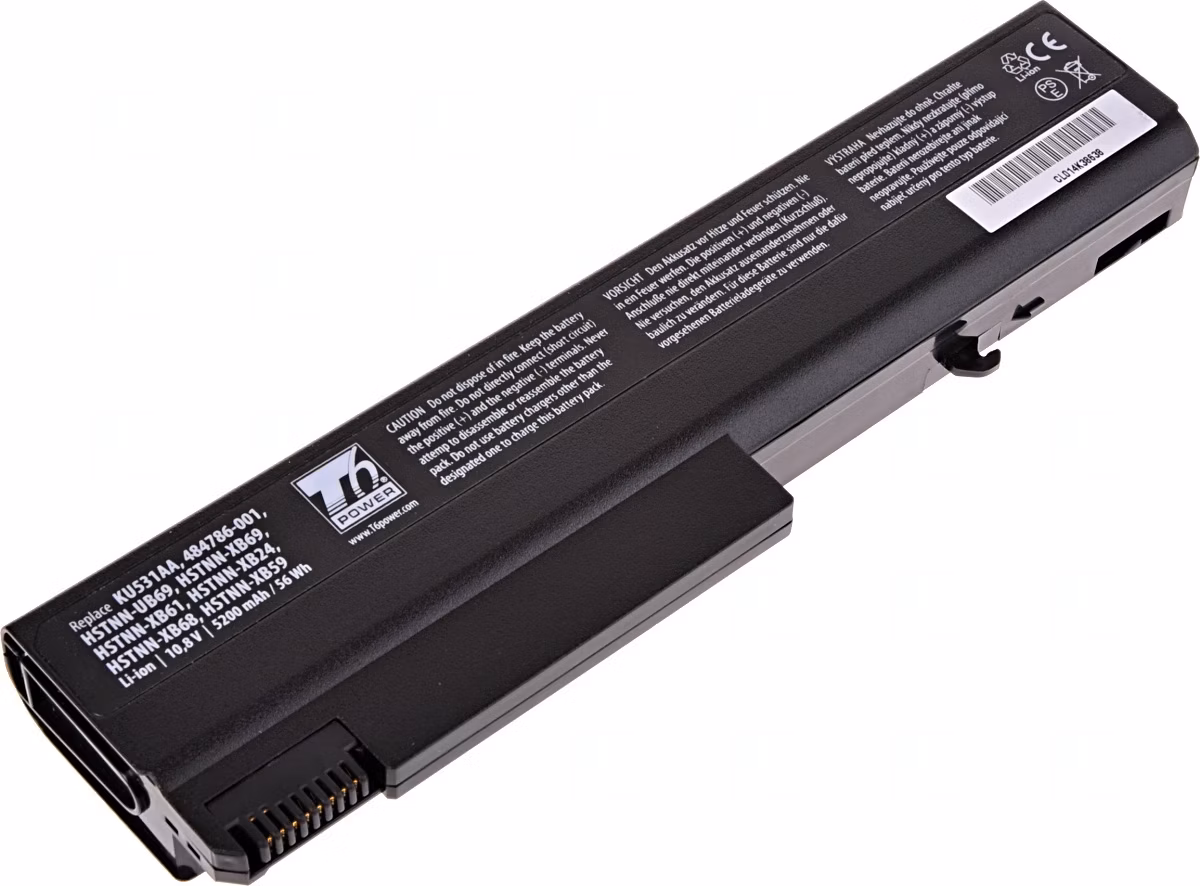 Batéria T6 Power pre HP 6530b, 6730b, 6930b, ProBook 6440b, 6450b, 6540b, 5200mAh, 56Wh, 6cell
