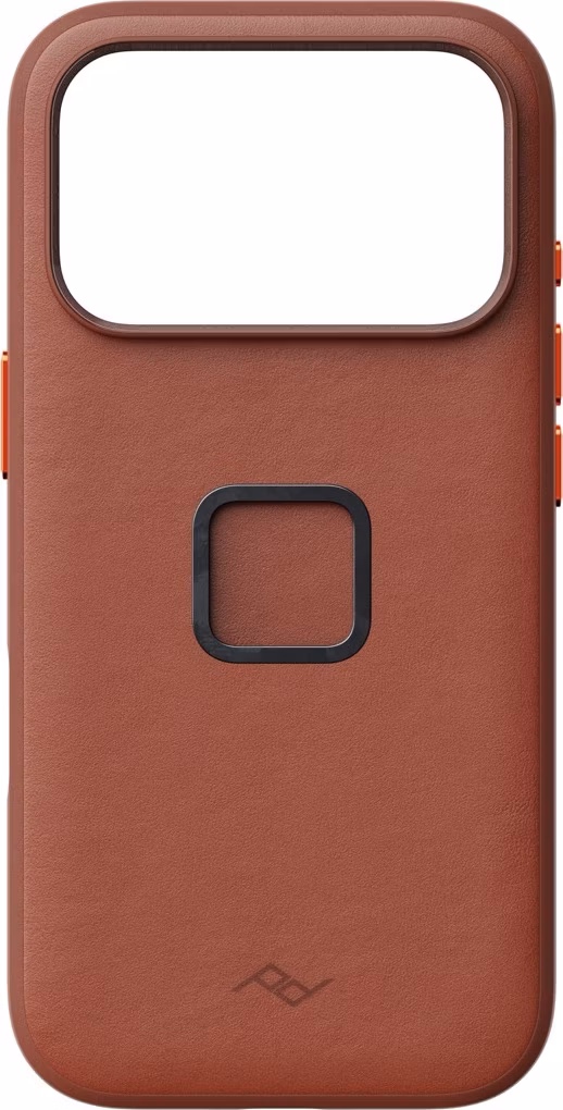 Peak Design Everyday Clarino Case SlimLink pre iPhone 18 Pro - Redwood