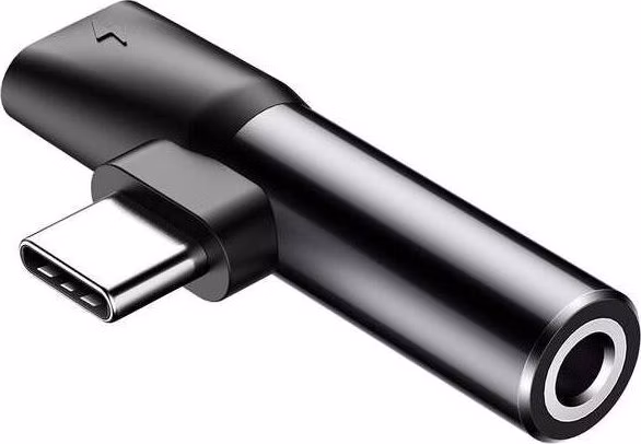Baseus CATL41-01 Rozbočovač USB-C/3.5mm Jack Black