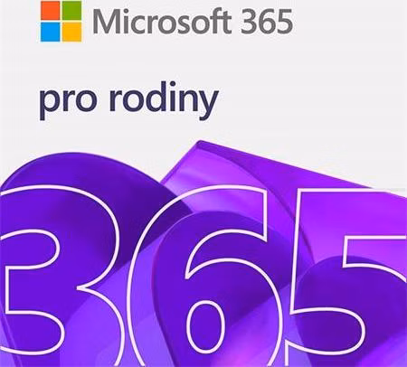 Microsoft 365 pro rodiny All Lng - předplatné na 1 rok - elektronická licence