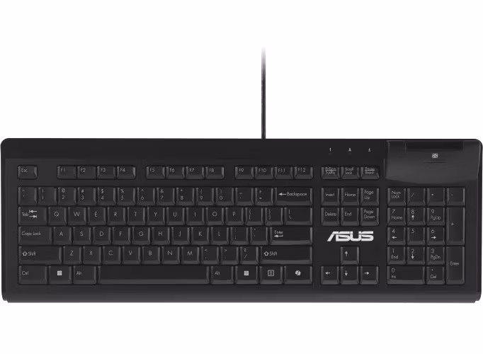 ASUS KU100 - káblová klávesnica s inteligentnou kartou CZ/SK čierna