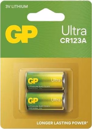 GP Lithiová baterie GP Ultra CR123A - 2 ks