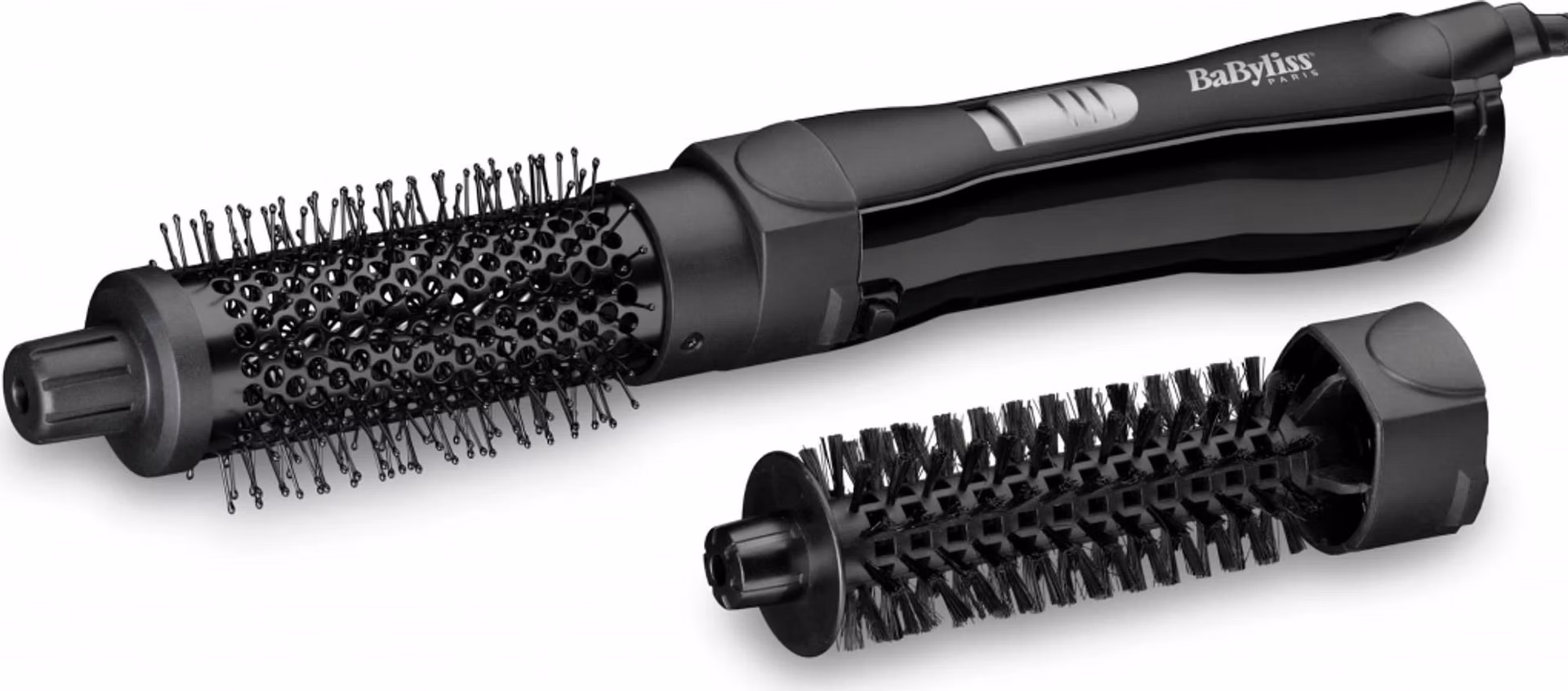BaByliss AS82E horkovzdušný kulmofén se 2 nástavci, 800 W, keramický povrch, funkce studeného vzduchu, 2 nastavení
