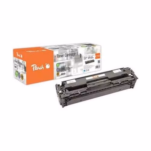 PEACH kompatibilní toner Canon CRG-731, azurová, 1800str.