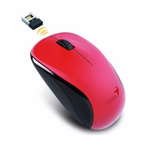 GENIUS NX-7000/ 1200 dpi/ Blue-Eye senzor/ bezdrátová/ červená