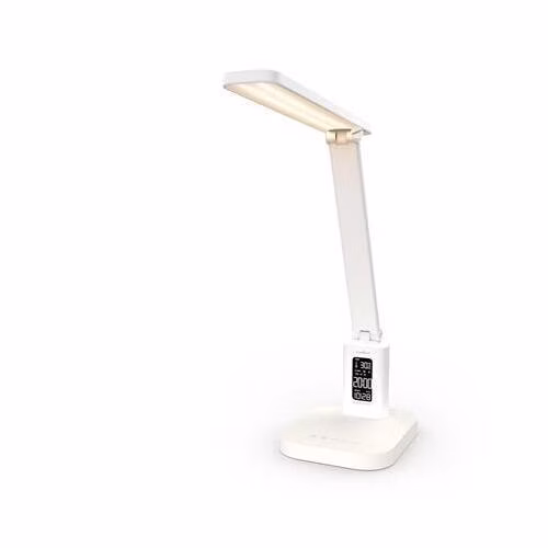 Nedis LTLRC10WT - LED Stolní lampa| Stmívatelné | 3 Režimy Světla | 220 lm | Stmívač | Bílá