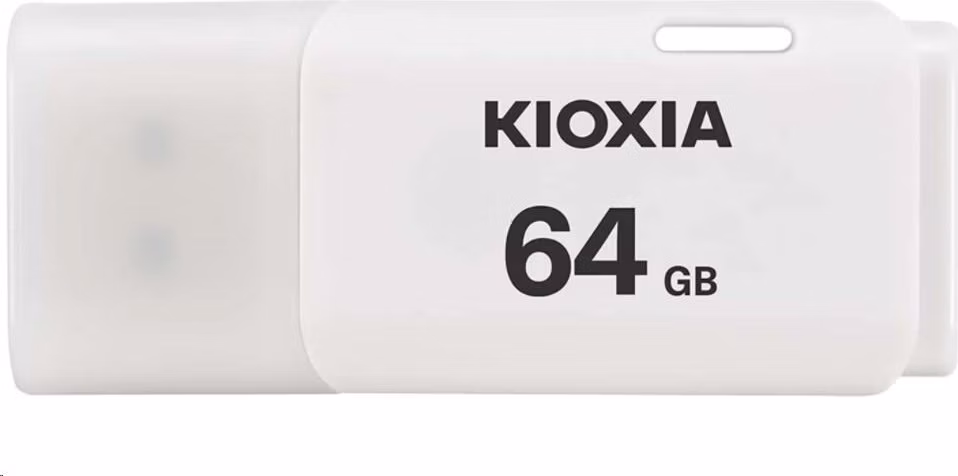 KIOXIA Hayabusa Flash disk 64GB U202, biely