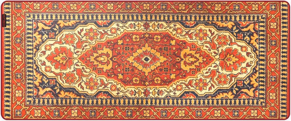 Krux podložka na stůl Space Carpet XXL / 40x97cm / voděodolná / design koberce