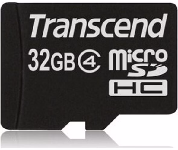 Transcend 32GB microSDHC (Class 4) paměťová karta (bez adaptéru)