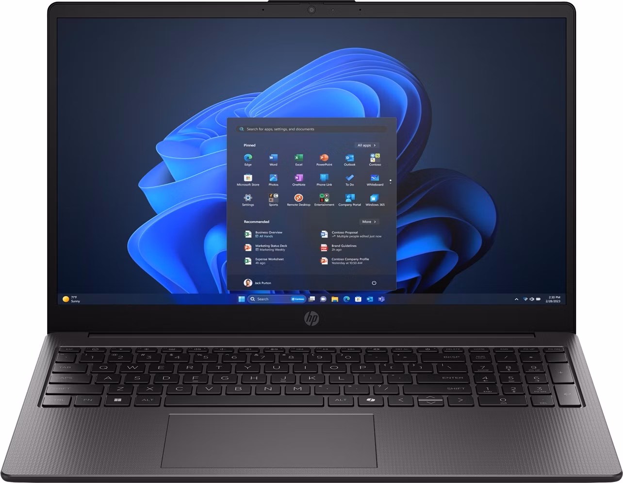 HP 255R G10/ Ryzen 5 7535U/ 16GB DDR5/ 512GB SSD/ AMD Radeon 660M/ 15,6"FHD,matný/ W11H/ šedý