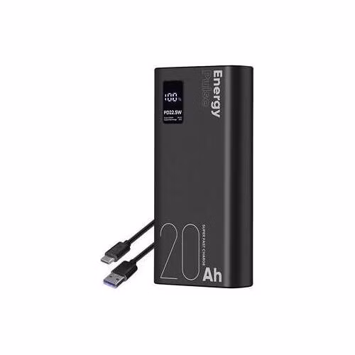 OBAL:ME EnergyPulse Powerbanka 20000mAh 22.5W Black