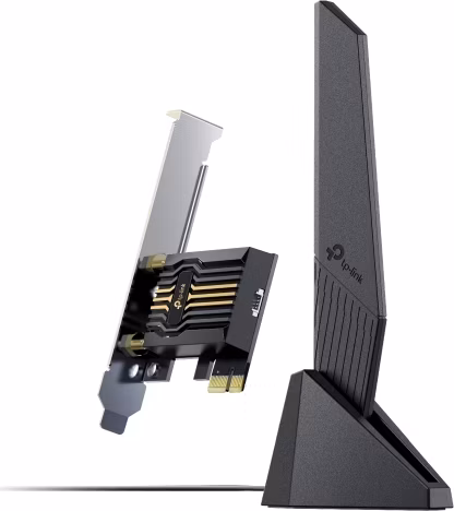 TP-Link Archer TBE553E WiFi7 PCIe adapter (BE9300,2,4GHz/5GHz/6GHz,Bluetooth5.4)