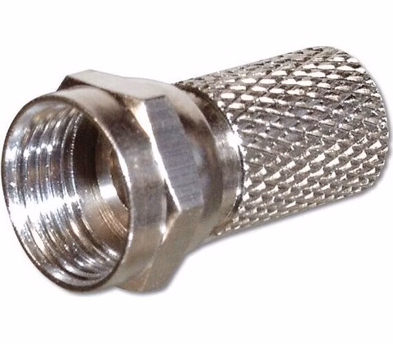 PremiumCord Sat. F konektor, na kabel 6.5mm Cut Version, délka 20mm