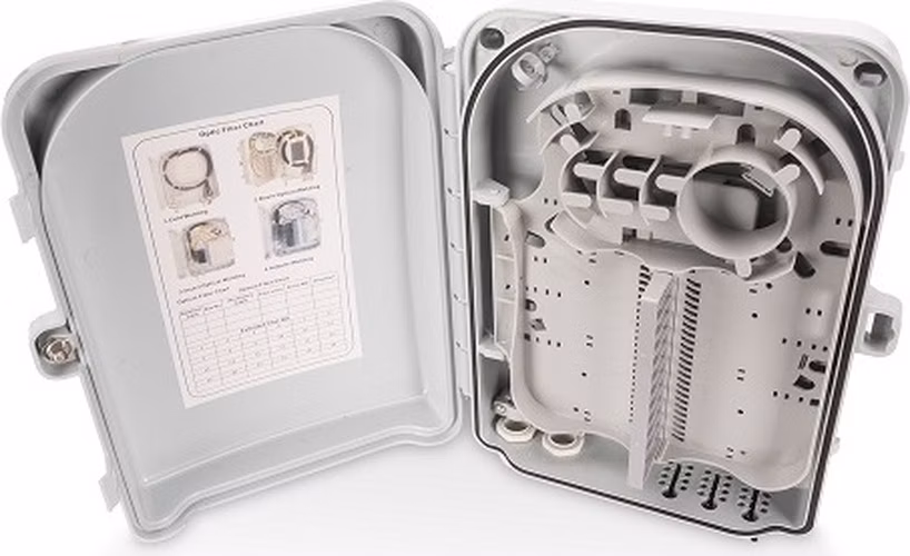 DIGITUS FTTH venkovní rozvaděč pro 24 LC / duplexních, SC / simplexních spojek