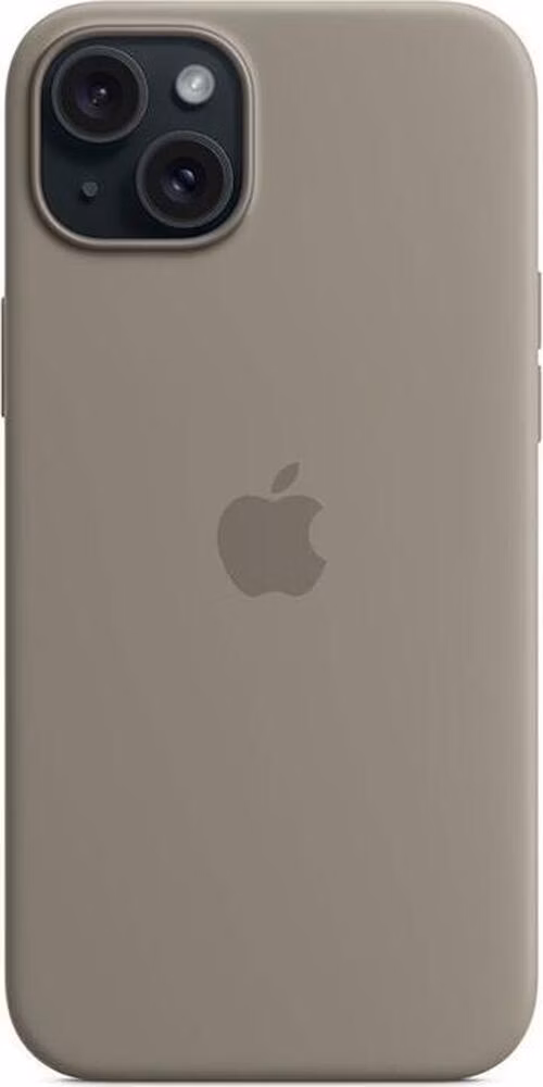 iPhone 15 Plus Silicone Case with MagSafe - Clay