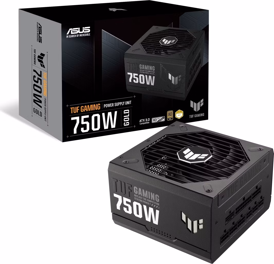 ASUS TUF Gaming/750W/ATX 3.0/80PLUS Gold/Modular/Retail