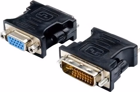 PremiumCord DVI adaptér DVI24+5M - VGA 15F