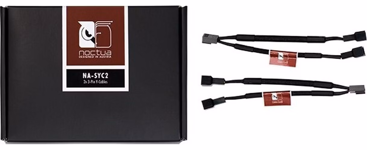 Noctua NA-SYC2, 2 rozbočovače pro 3-pin ventilátory