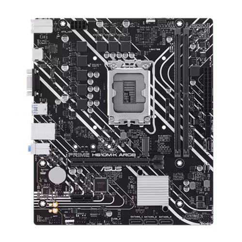ASUS MB Sc LGA1700 PRIME H610M-K ARGB, Intel H610, 2xDDR5, 1xHDMI, 1xVGA, mATX