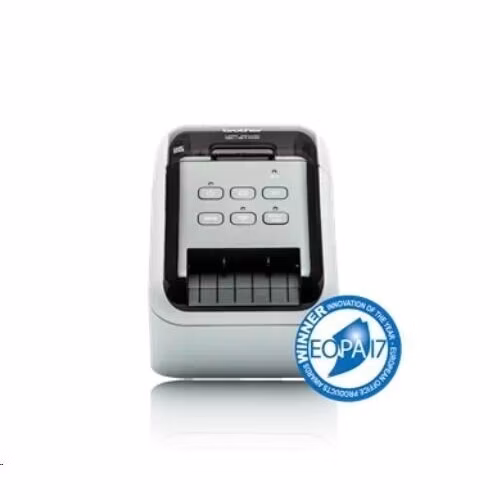 BAZAR - BROTHER tiskárna štítků QL-810W - 62mm, termotisk, USB WIFI Profi Tiskárna Štítků /po dokoupení DK-22251 tisk če