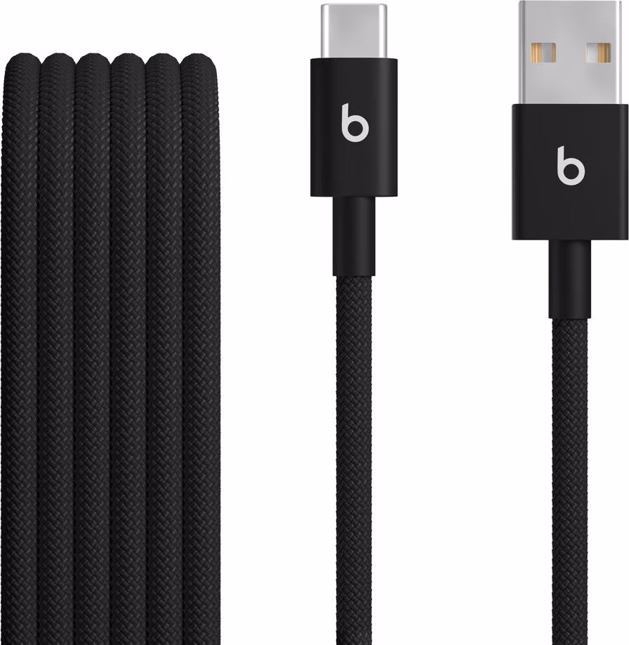 Apple Beats USB-A to USB-C Woven Cable (1.5 m) - Bolt Black