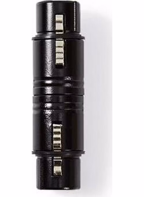 Nedis COTP15920BK - XLR Spojka | XLR 3pinová Zásuvka – XLR 3pinová Zásuvka | Černá barva