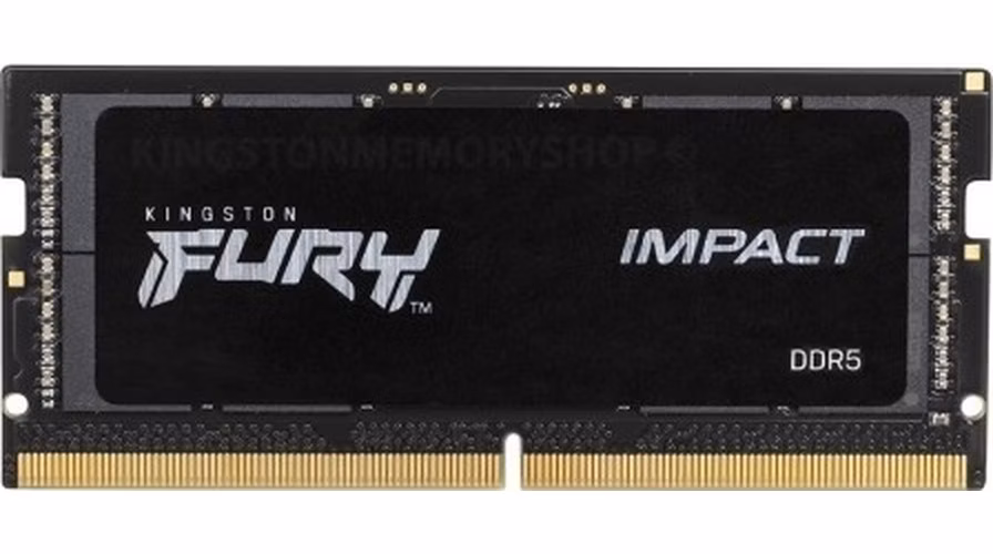 DDR 5 16 GB 6000MHz . SODIMM CL38 ..... Kingston FURY Impact XMP