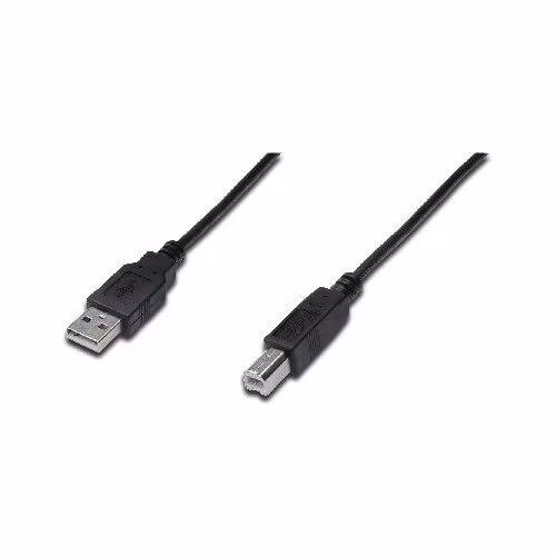 Digitus Připojovací kabel USB 2.0, typ A - B M / M, 3,0 m, černý