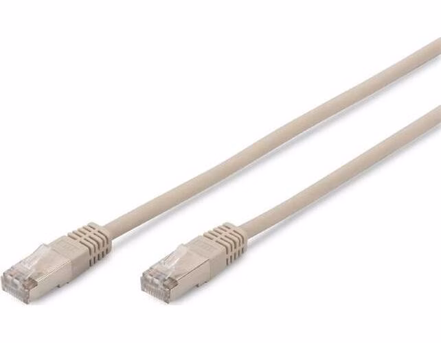 Digitus Propojovací kabel CAT 5e F-UTP, Cu, PVC AWG 26/7, délka 30 m, barva šedá