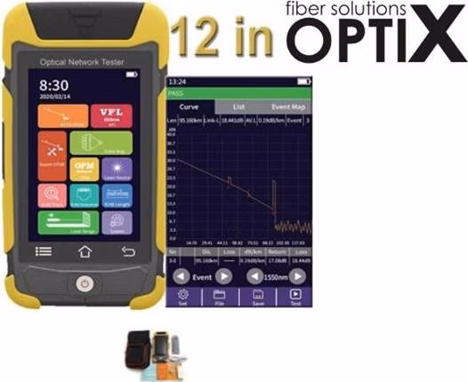 OPTIX PRO MINI OTDR Fiber Optic Reflectometer 980EXP - D28 1310/1550nm