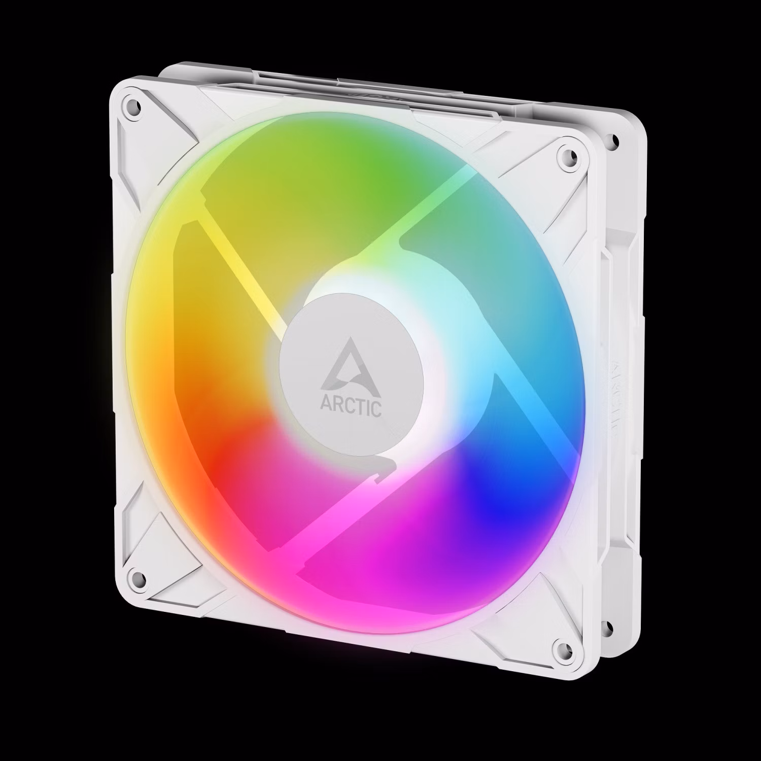 ARCTIC P14 Pro A-RGB (bílá) - 140mm A-RGB PWM ventilátor s rozdělovačem kabelů