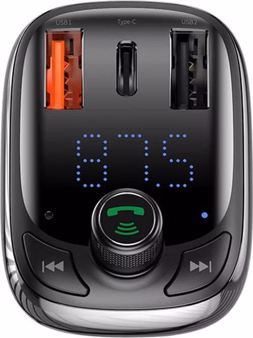 Baseus Bluetooth FM Transmiter S13 T-shaped čierny