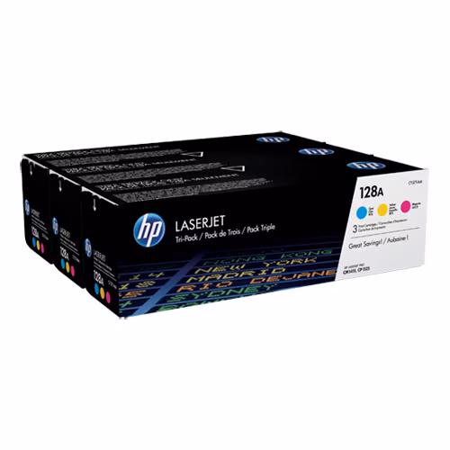 HP toner 128A/CMY/3x1300 stran/3-pack