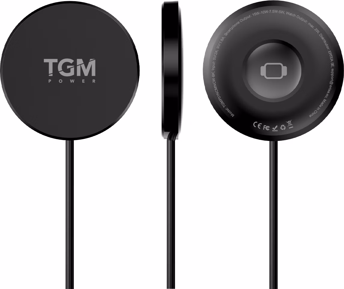 TGM 3v1 bezdrôtová nabíjačka kompatibilná s MagSafe