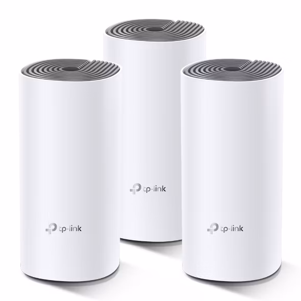 TP-Link AC1200 Whole-home Mesh WiFi System Deco E4 (3-pack), 2x10/100 RJ45
