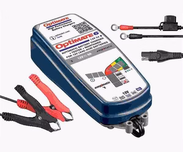 Nabíječka OPTIMATE 6 (12V/6A) TM360 pro olověné AGM/GEL akumulátory (3 - 240Ah)