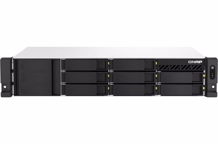 QNAP TS-873AeU-4G (Ryzen 2,2GHz, 4GB RAM, 8xSATA, 2x2,5GbE, 2xPCIe, 2xM.2 sloty, malá hloubka)