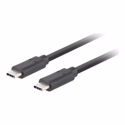 Lanberg USB-C M/M 3.1 GEN 2 kabel 1m 10GB/S PD100W černá