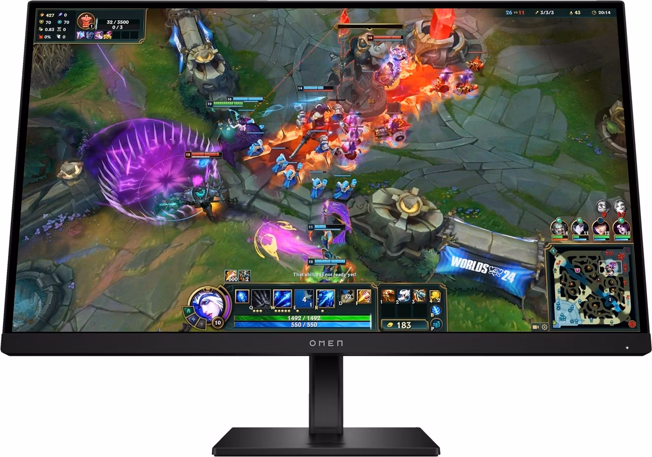 HP OMEN/27qs G2/27"/IPS/QHD/280Hz/1ms/Black/2R