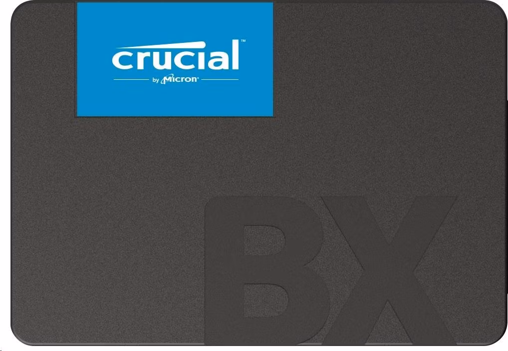 Crucial BX500  2TB SSD 2.5"  SATA 6Gb/s, Read/Write: 540/500 MB/s