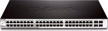 D-Link DGS-1210-52/E L2/L3 Smart+ switch, 48x GbE, 4x RJ45/SFP, fanless