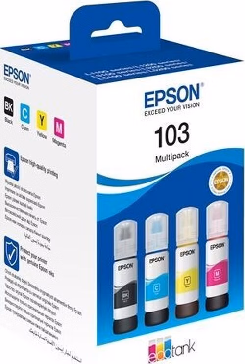 EPSON ink 103 EcoTank 4-colour Multipack (Poškozený obal)