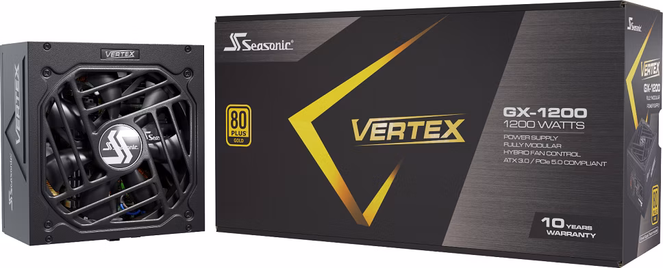 SEASONIC zdroj VERTEX GX-1200, 1200W, 80+ Gold
