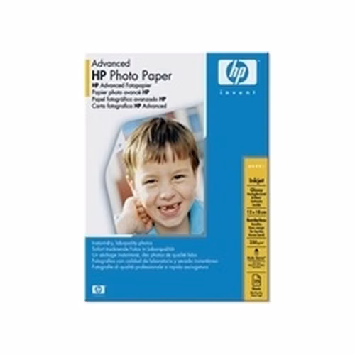 HP Q8696A Advanced Photo Paper, Gloss, 13x18cm, 25ks, 250g/m2