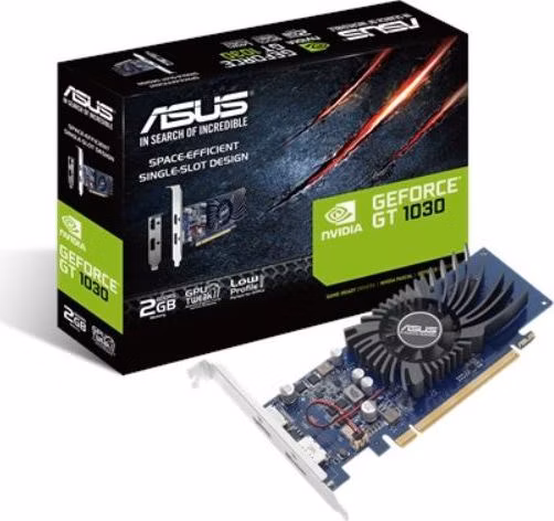 ASUS VGA NVIDIA GeForce GT 1030 2GB GDDR5, GT 1030, 2GB GDDR5, 1xHDMI