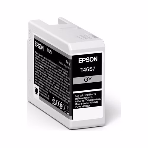 Atrament EPSON Singlepack Gray T46S7 UltraChrome Pro 10 25 ml