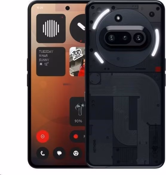 Nothing Phone (3a) 12/256GB, black, EU
