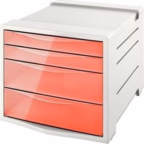 Esselte zásuvkový box Colour'Ice, broskvový